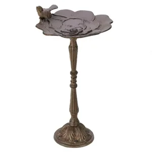 D1319 | Songbird Valley Charming Cast Iron Birdbath for