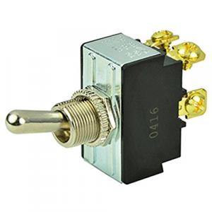 Bep 1002017 Bep Dpst Chrome Plated Toggle Switch - Off-on