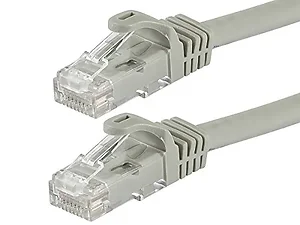 11321 | Monoprice 30FT CAT6 24AWG UTP Ethernet Cable - Gray