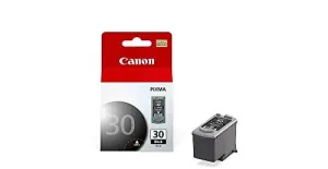 Original Canon PG30 Pg-30 Ink Cartridge - Inkjet - Black - 1 Each