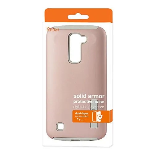 Lg SLCRPC01-LGK10RG Reiko  K10 Solid Armor Dual Layer Protective Case 