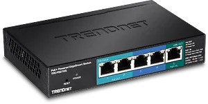 TPE-P521ES | Trendnet 5-Port Gigabit Poe+ Powered Edgesmart