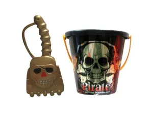 Bulk KO108 Assorted 6039;039; Pirate Bucket With Shovel