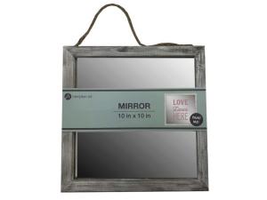 Bulk MR136 10x10 Framed Mirror