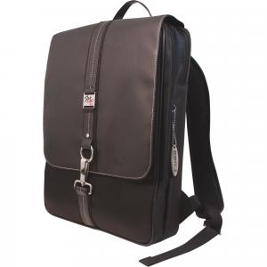 Mobile MEBPW1SL - Slimline Paris Backpack - 16in - Black,microfiber Wk