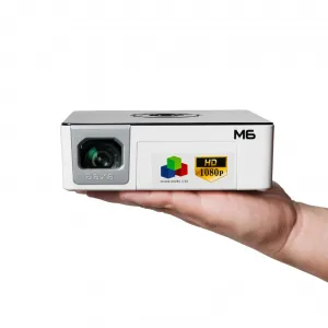 Aaxa 9A2153 M6 Dlp Projector - 1080p - Hdtv - 16:9 - Front - Led - 300