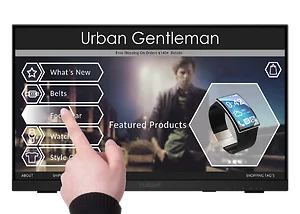 Planar Projected Capacitive Multi-Touch IPS Edge-Lit Led