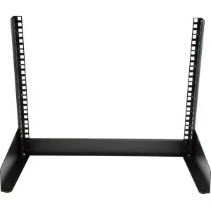 Startech RK8OD 8u Desktop Rack - 2-post Open Frame Rack - 19in Open Fr