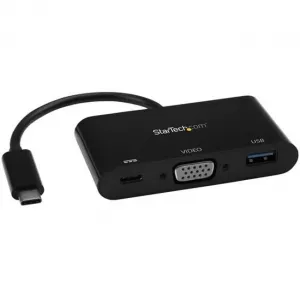 Startech CDP2VGAUACP Star Tech.com Usb-c Vga Multiport Adapter - Usb-a