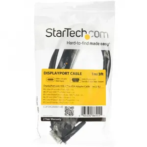 Startech MDP2DPMF6IN 3ft1m Usb C To Vga Cable - 1920x12001080p Usb Typ