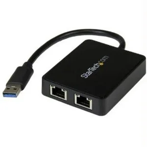 Startech USB 3.0 to Dual Port Gigabit Ethernet Adapter NIC