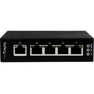 Startech IES51000 5 Port Unmanaged Industrial Gigabit Ethernet Switch 