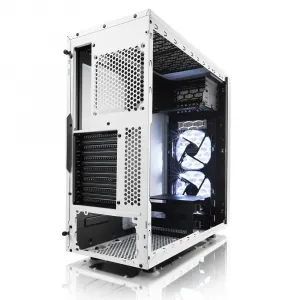 Fractal FDCAFOCUSWTW Case Fd-ca-focus-wt-w Focus G White Window Atxmat