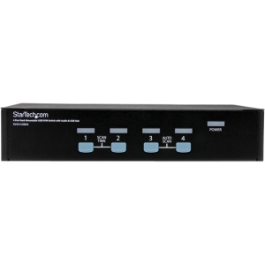 Startech SV431USBAE 4 Port Rack Mountable Usb Kvm Switch With Audio An