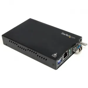 Startech ET91000LC2 Fiber Media Converter Gigabit 1000mbps Mm Fibre Lc