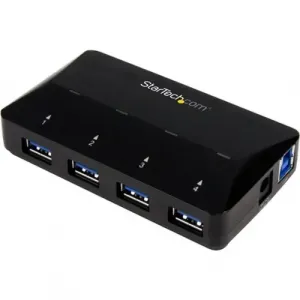 Startech ST53004U1C 4-port Usb 3.0 Hub Plus Dedicated Charging Port - 