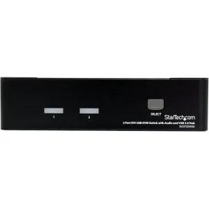 Startech SV231DVIUA 2 Port Dvi + Usb Kvm Switch With Audio - Kvm Switc