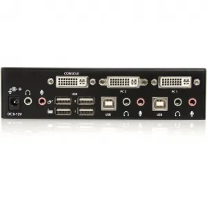 Startech SV231DVIUA 2 Port Dvi + Usb Kvm Switch With Audio - Kvm Switc