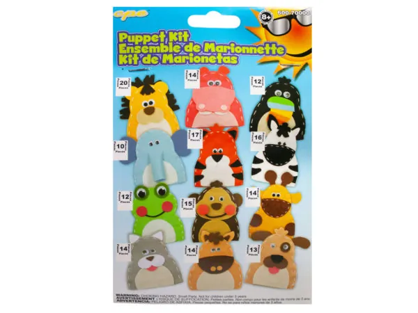 Bulk CH527 Felt Puppet Kit