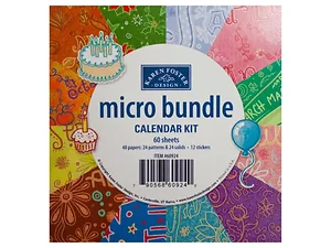 Bulk Buys Mini Calendar Bundle Kit for Easy Scheduling