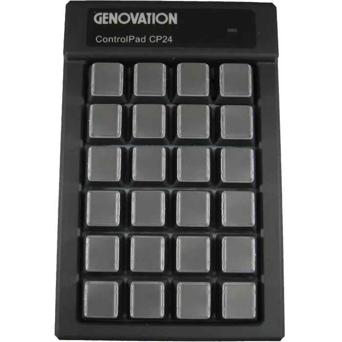 Genovation CP24-USBHID Controlpad 24key Usb Hid 6ft