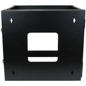 Startech RK819WALLOH 8u 22in Depth Hinged Open Frame Wallmount Server 