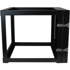 Startech RK819WALLOH 8u 22in Depth Hinged Open Frame Wallmount Server 