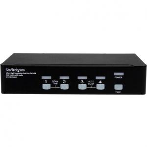 Startech SV431DVIUAHR 4 Port High Resolution Usb Dvi Dual Link Kvm Swi