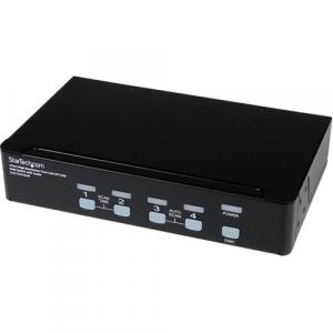 Startech SV431DVIUAHR 4 Port High Resolution Usb Dvi Dual Link Kvm Swi