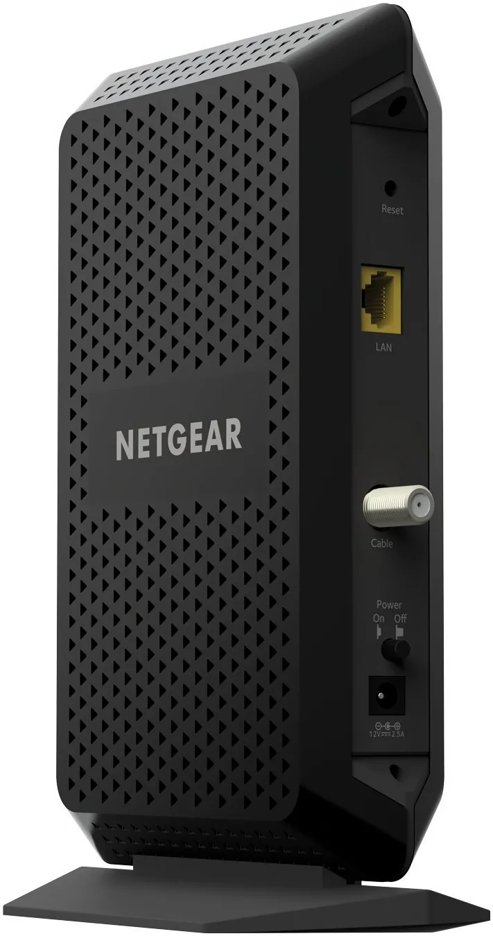 Netgear DOCSIS 3.1 Ultra-High Speed Cable Modem - 1 x Network (RJ-45) - 1024 Mbit/s Broadband - Gigabit Ethernet - Desktop