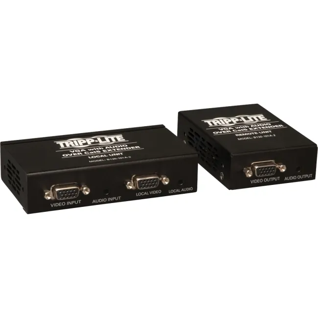 Tripp RZ0441 Vga With Audio Over Cat5cat6 Extender Kit Box-style Trans