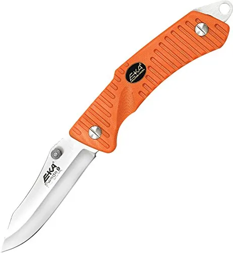 Eka EKA-734101 Swede 9 Hunting Folding Knife 3.5 Inch Blade- Orange