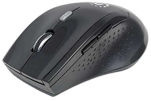 Manhattan 179386 (r)  Curve Wireless Optical Mouse (black)