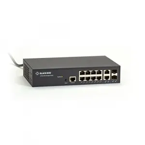 Black LGB1110A L2+ Switch Delivers Management Simplicity, Lower Cost O