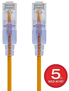 16307 | Monoprice SlimRun Cat6a Ethernet Patch Cable