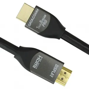 Datacomm 46-1809-BK 46-1809-bk 18gbps Hdmi(r) Cable (9ft)