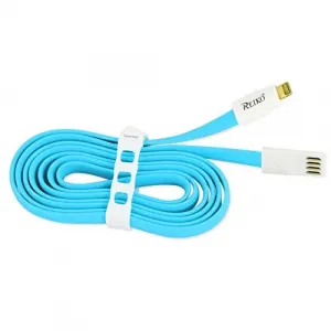 Apple DC19-8PBL Reiko Iphone 6 Flat Usb Gold Plated Data Cable 3.9ft W