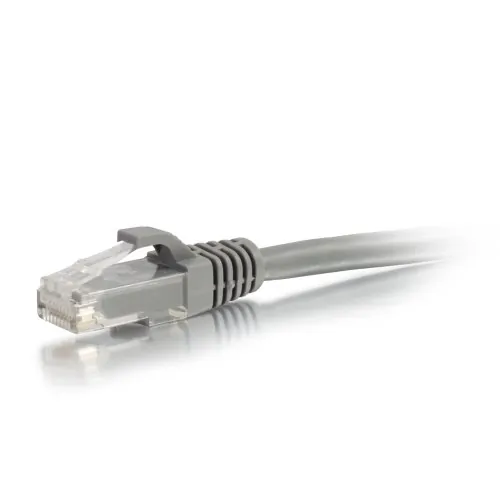 C2g 50886 75ft Snagless Utp Cat6a Network Cable - Gray