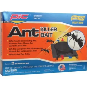 Epic 815825012387 Pic Plasbon Plastic Ant-killing Systems (12 Packs Of