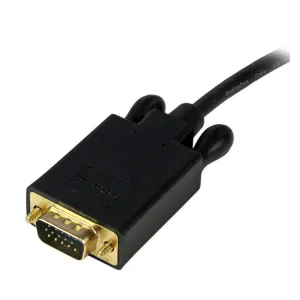 Startech DP2VGAMM6B 6ft (1.8m) Displayport To Vga Cable, Active Displa