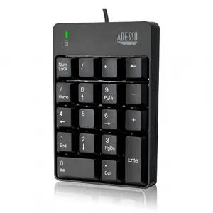 Adesso AKB601UB Akb-601ub - Usb Spill Resistant 18-key Numeric Keypad 