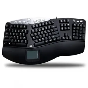 Adesso M89484 Tru-form Pck-308ub Pro Contoured Ergonomic Keyboard - Us