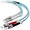 F2F402L002MG | Belkin 2M Fiber Optic Cable, 10GB Aqua
