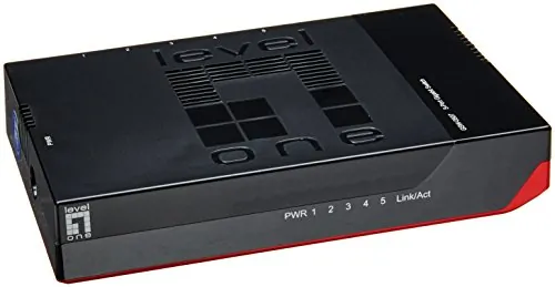 Cp T08253 Levelone Gsw-0507 5-port Gigabit Desktop-wall Mountable Swit