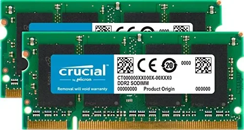 CT2KIT25664AC667 | Crucial 4GB Kit DDR2 SDRAM Memory (2 x