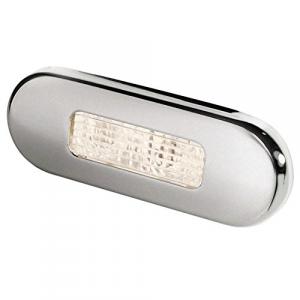 Hella CW65435 Oblong Led Courtesy Lamp With Stainless Steel Bezel