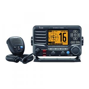 Icom CW51589 M506 Vhf Marine Radio With Front Mic - Black