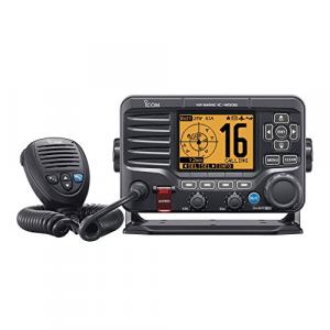 Icom CW51589 M506 Vhf Marine Radio With Front Mic - Black