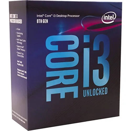 Intel DHINTEL960011 Core I3-8350k 4.00 Ghz 8m  Tray