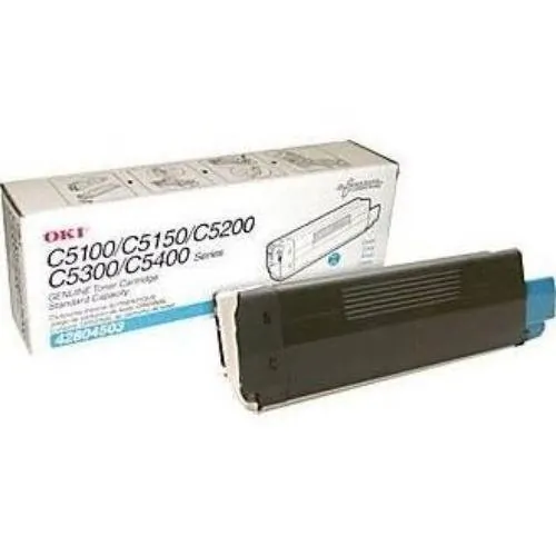 Original Okidata 46490620 Oki Black Toner Cartridge (6800 Yield)